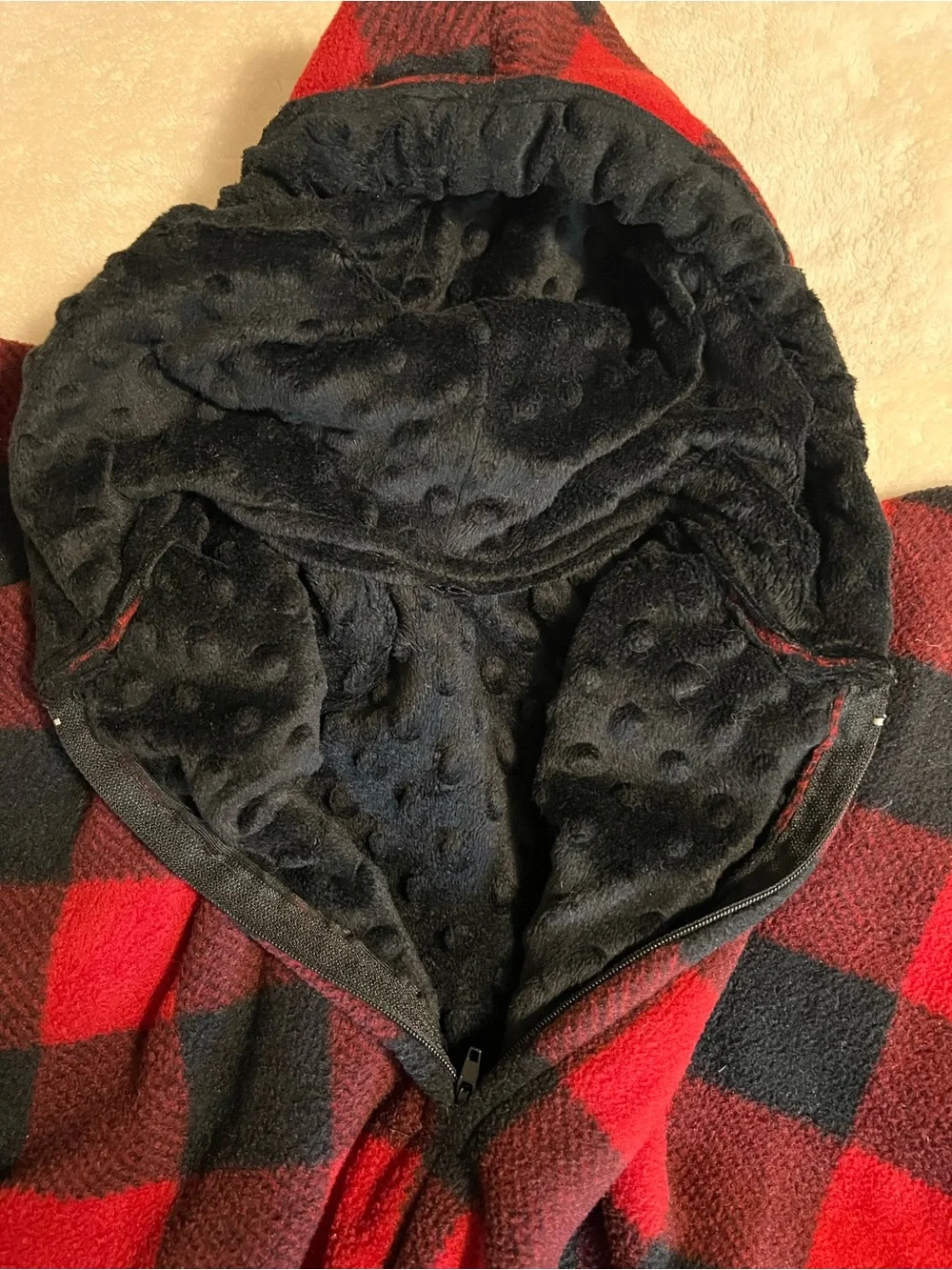 Handmade Fleece/Minky Baby Poncho